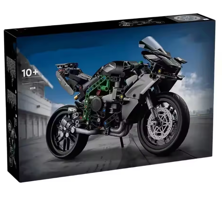 Brick Ninja H2R Motorcycle (643 pieces)
